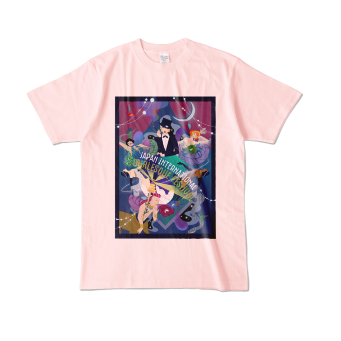 カラーTシャツ - L - ライトピンク (淡色)