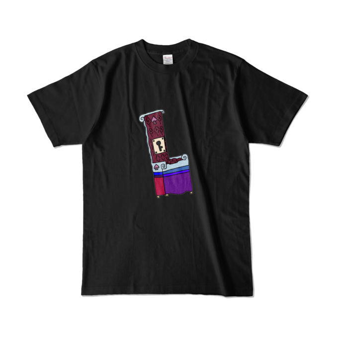 カラーTシャツ - L - ブラック (濃色)