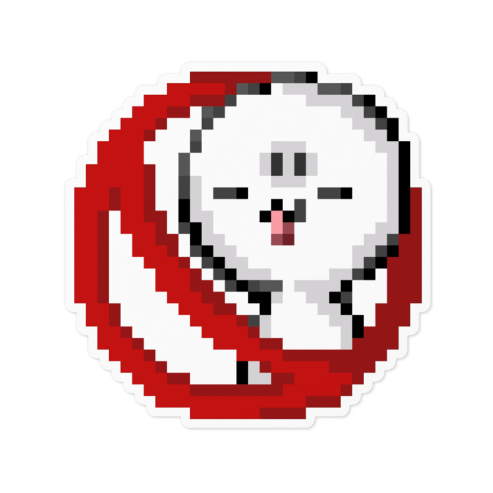 ステッカー - 100 x 100 (mm)