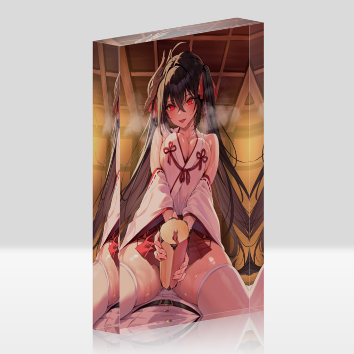 アクリルブロック - 100x148mm(ホワイトタイプ)