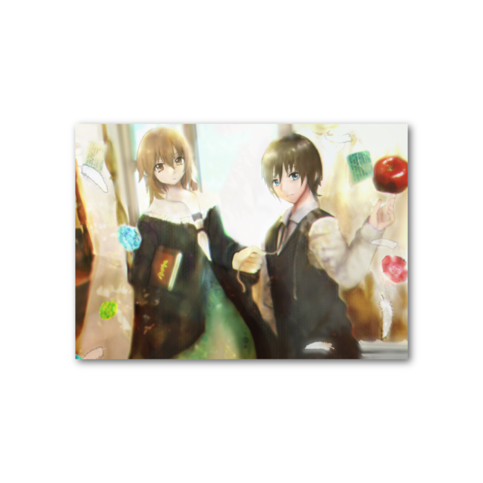 フォト風カード - 横 - 片面