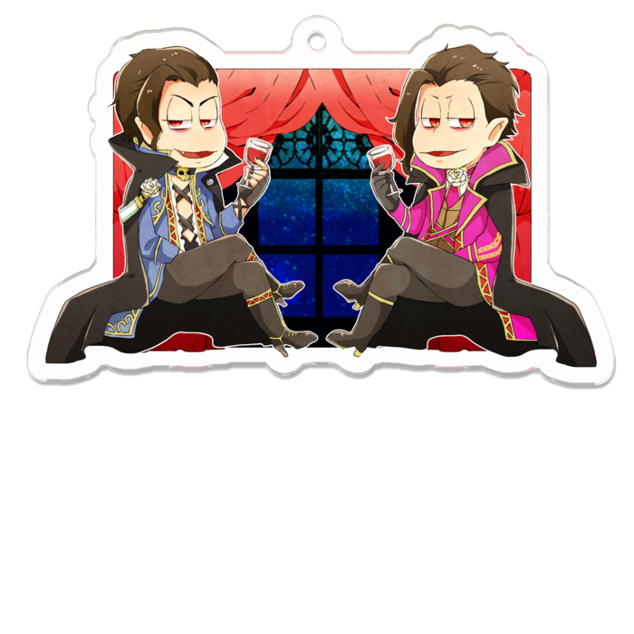 アクリルキーホルダー - 70 x 70 (mm)