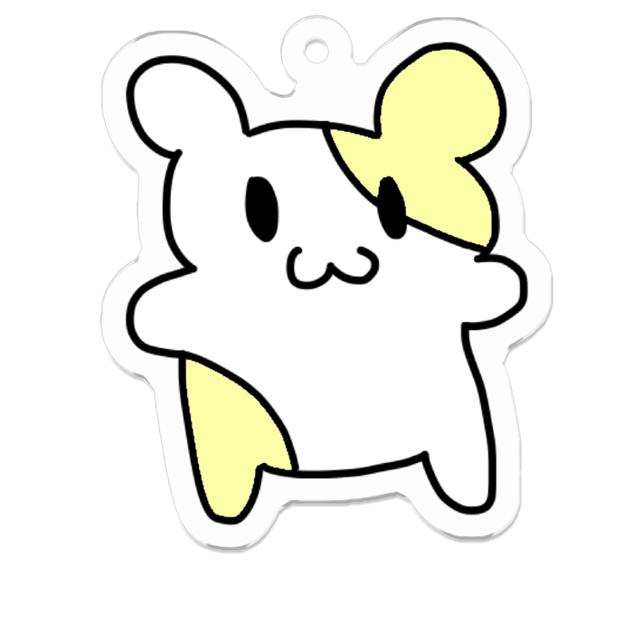 アクリルキーホルダー - 50 x 50 (mm)