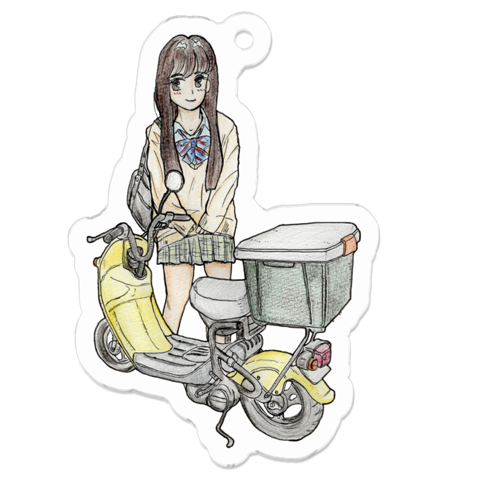 アクリルキーホルダー - 50 x 50 (mm)