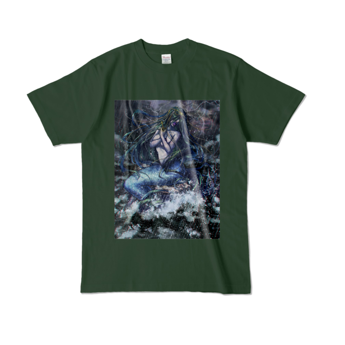 カラーTシャツ - L - フォレスト (濃色)