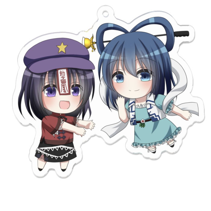 アクリルキーホルダー - 70 x 70 (mm)