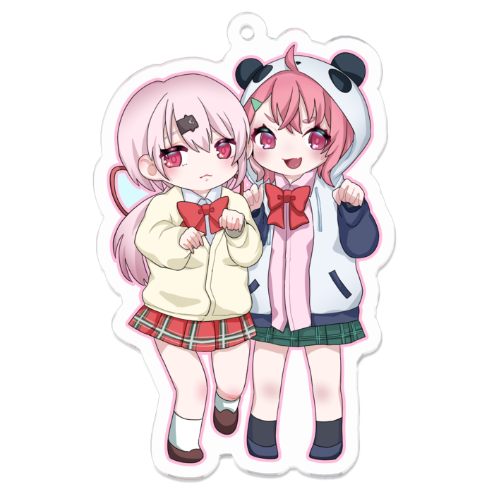 アクリルキーホルダー - 70 x 70 (mm)