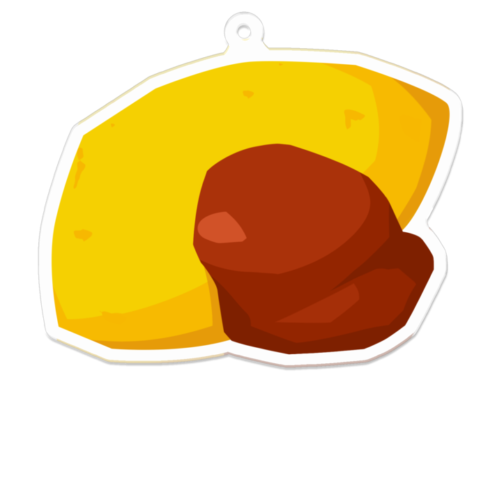 アクリルキーホルダー - 70 x 70 (mm)