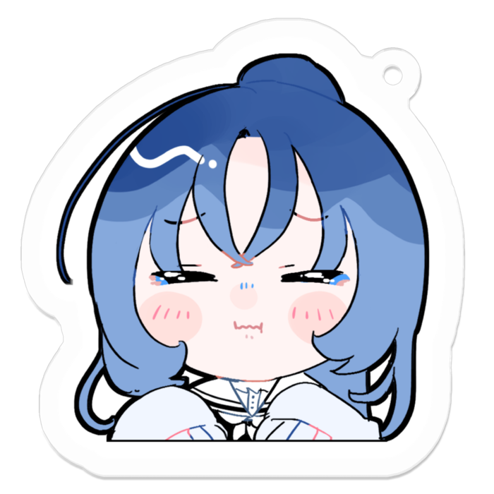 むぎゅ顔 - 50 x 50 (mm)