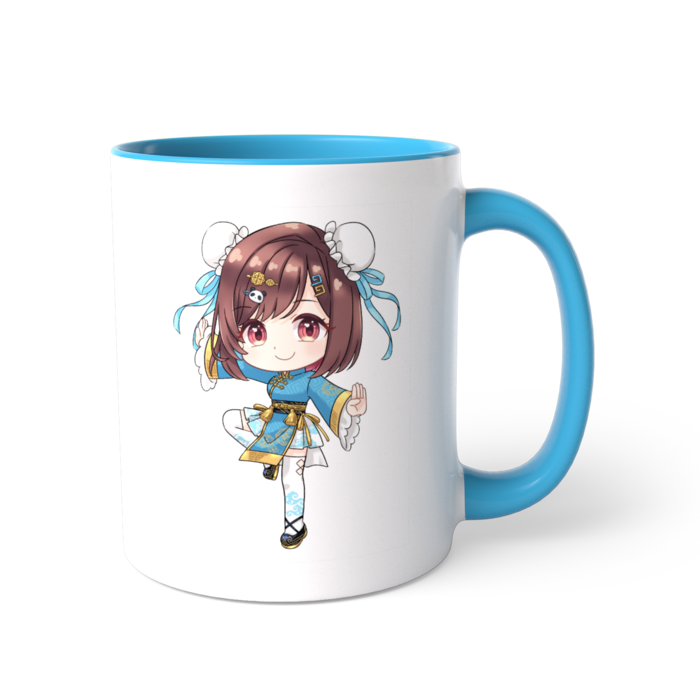 ツートンカラーマグカップ - 直径 8.2cm / 高さ 9.5cm