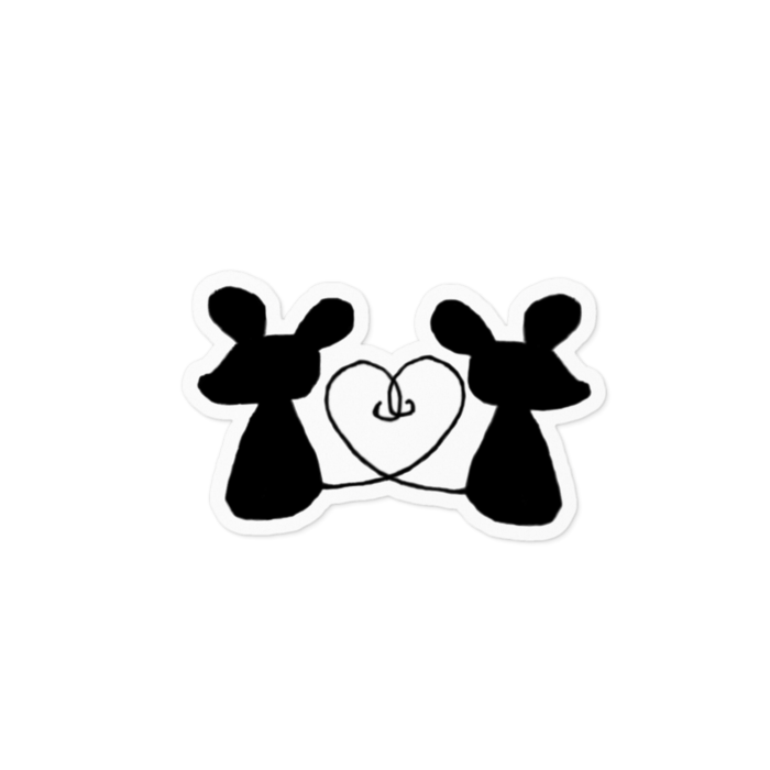ステッカー - 100 x 100 (mm)