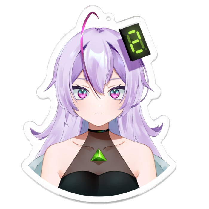 アクリルキーホルダー - 100 x 100 (mm)