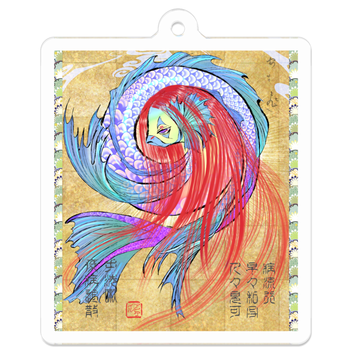 アクリルキーホルダー - 50 x 50 (mm)