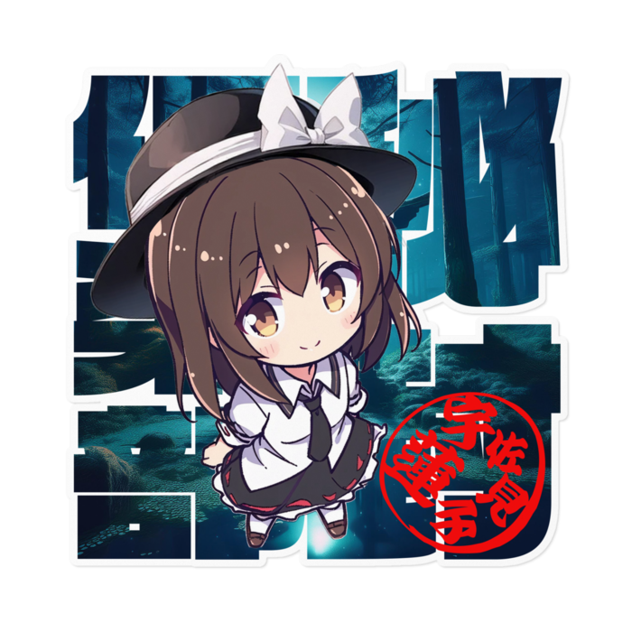 ステッカー - 160 x 160 (mm)