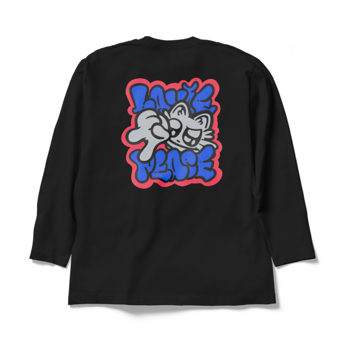 ロングスリーブTシャツ - XL - ブラック