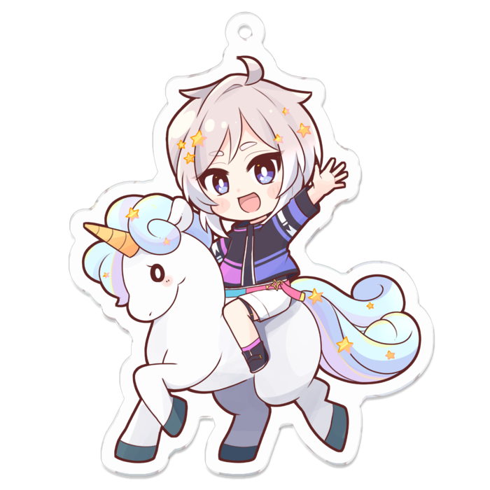 アクリルキーホルダー - 70 x 70 (mm)