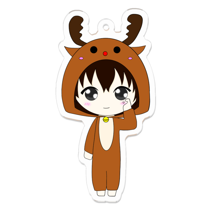 アクリルキーホルダー - 70 x 70 (mm)