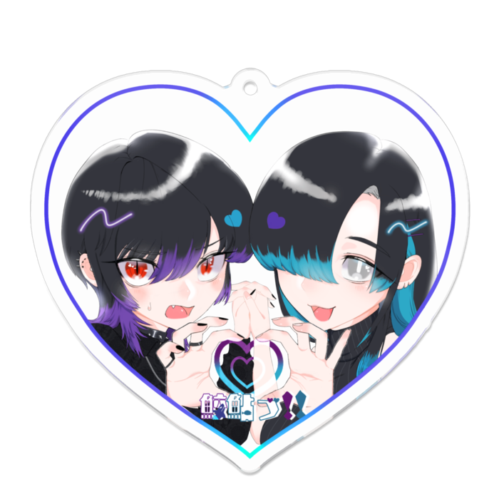 アクリルキーホルダー - 70 x 70 (mm)