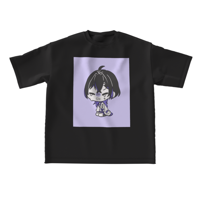 ビッグシルエットTシャツ - L - なきたわしちゃん