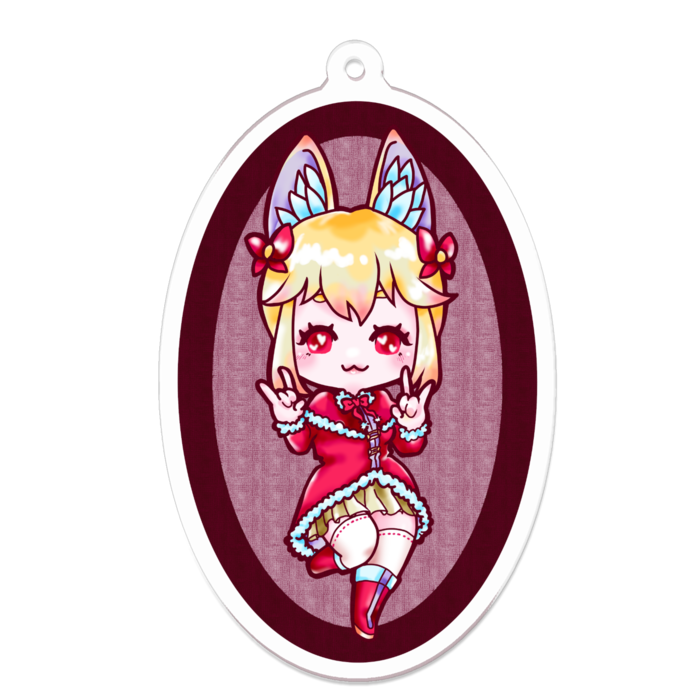 アクリルキーホルダー - 70 x 70 (mm)