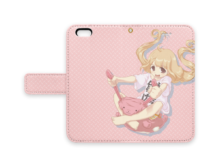 手帳型iPhoneケース - iPhone6 - ストラップ穴 あり