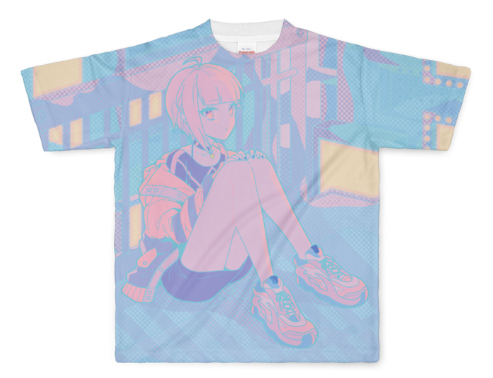 フルグラフィックT - L - 正面印刷のみ