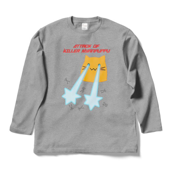 ロングスリーブTシャツ - L - 杢グレー