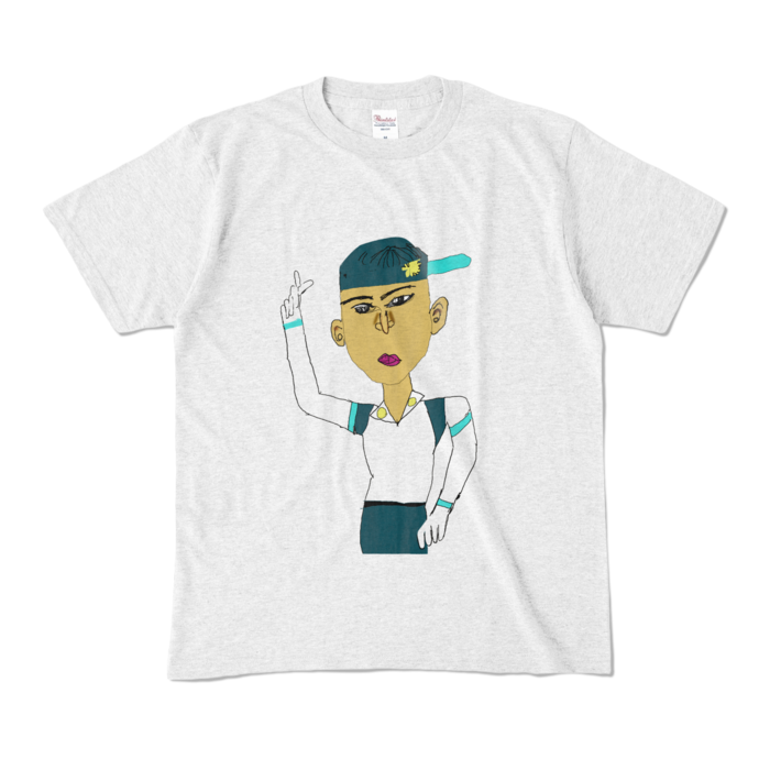 カラーTシャツ - M - アッシュ (淡色)