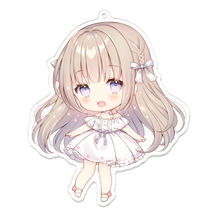 アクリルキーホルダー - 100 x 100 (mm)