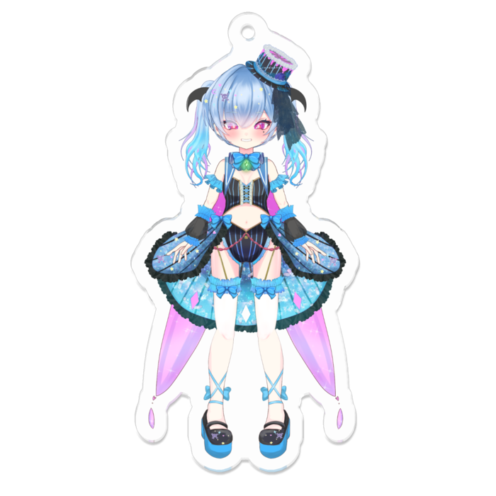 アクリルキーホルダー - 70 x 70 (mm)