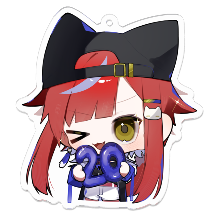 アクリルキーホルダー - 70 x 70 (mm)