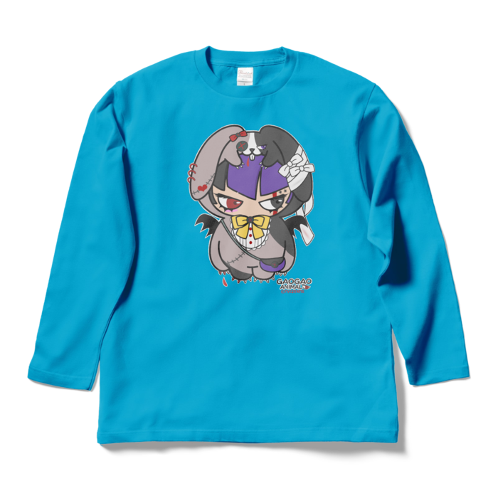 ロングスリーブTシャツ - L - ターコイズ