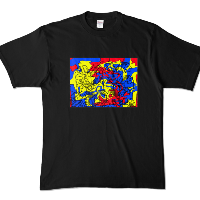 カラーTシャツ - XL - ブラック (濃色)