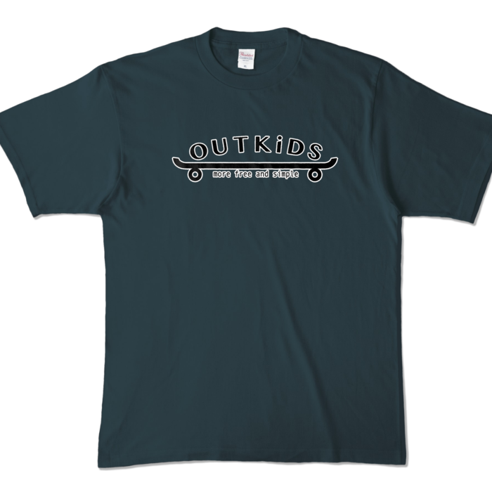 カラーTシャツ - XL - デニム (濃色)