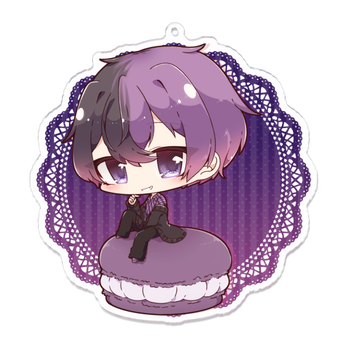 アクリルキーホルダー - 100 x 100 (mm)