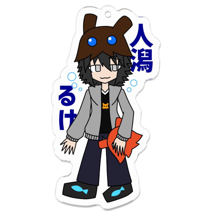 アクリルキーホルダー - 70 x 70 (mm)