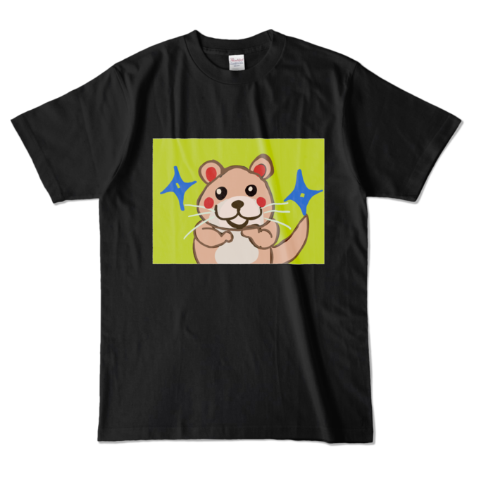カラーTシャツ - L - ブラック (濃色)