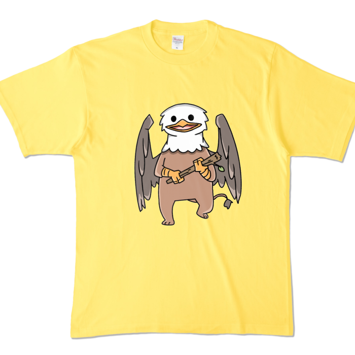 カラーTシャツ - XL - イエロー (濃色)