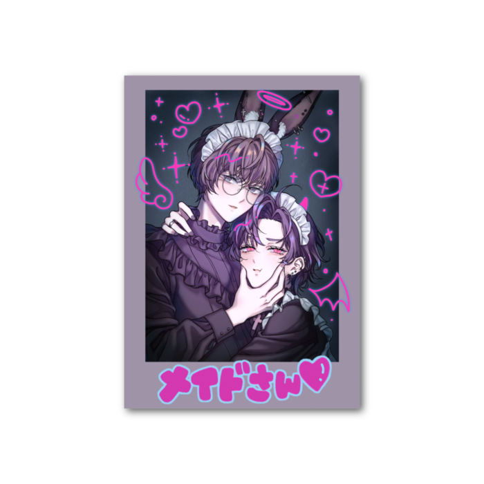 フォト風カード - 縦 - 片面