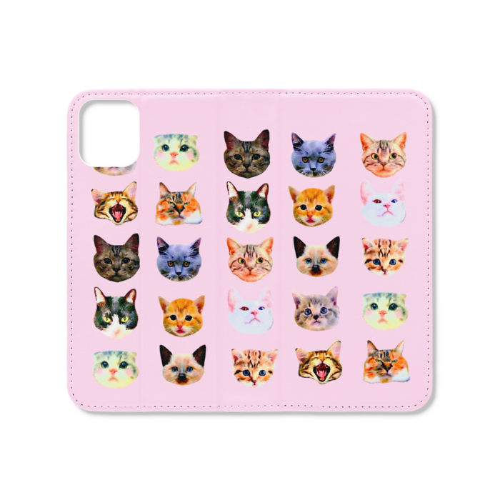 手帳型iPhoneケース(ベルトなし) - iPhone 11 - ストラップ穴 なし