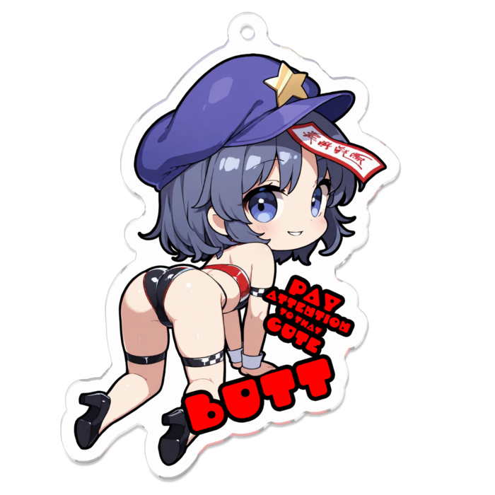 アクリルキーホルダー - 70 x 70 (mm)