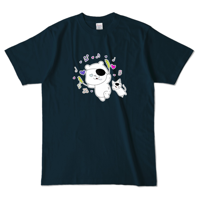 カラーTシャツ - L - ネイビー (濃色)