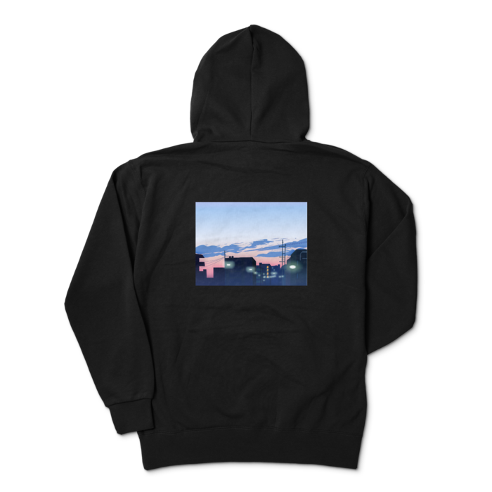 パーカー - XL - ブラック