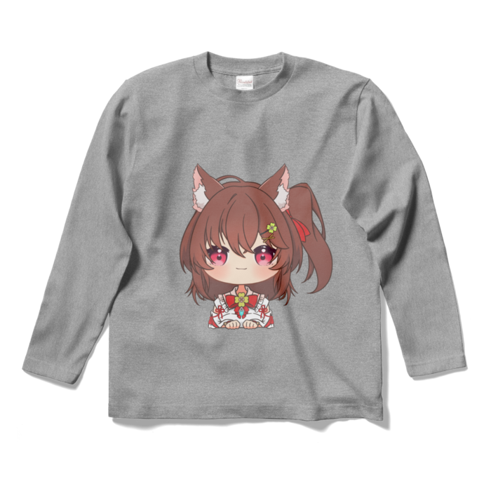 ロングスリーブTシャツ - S - 杢グレー