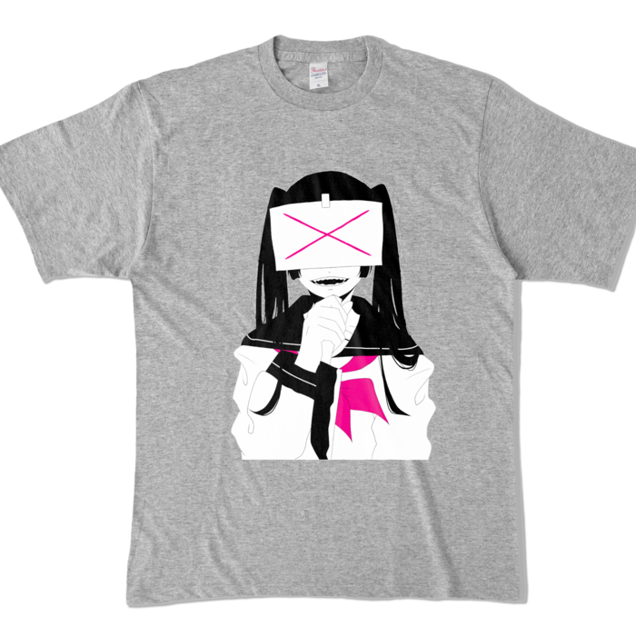 カラーTシャツ - XL - 杢グレー (濃色)