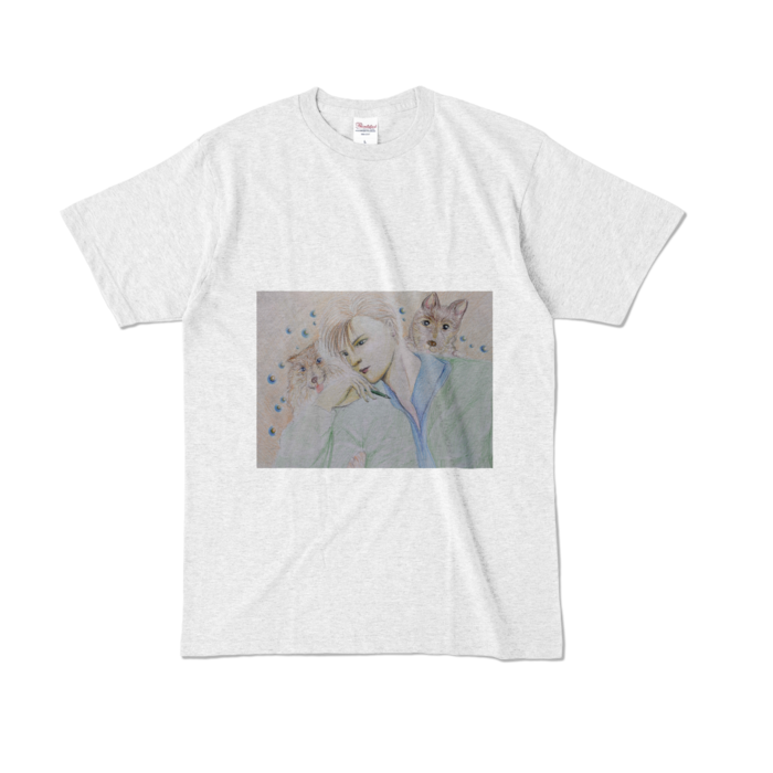 カラーTシャツ - L - アッシュ (淡色)