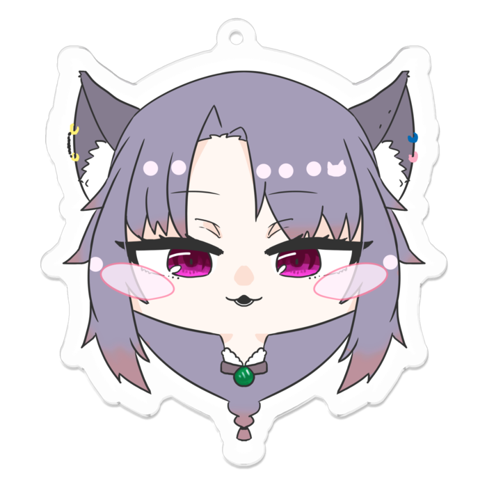 アクリルキーホルダー - 70 x 70 (mm)