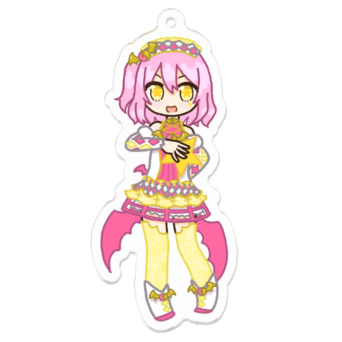 アクリルキーホルダー - 70 x 70 (mm)