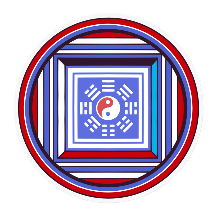 ステッカー - 100 x 100 (mm)