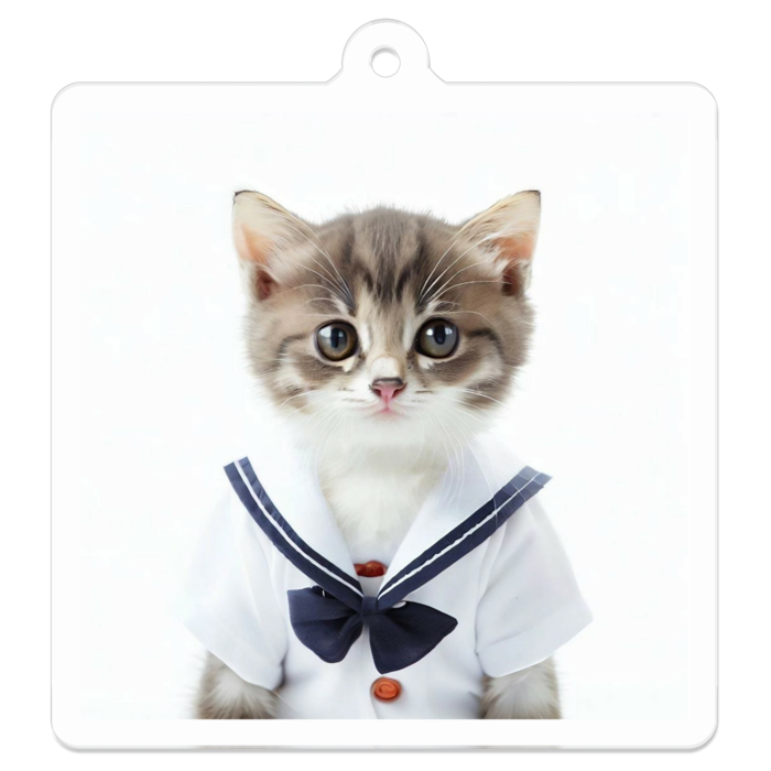 アクリルキーホルダー - 50 x 50 (mm)